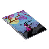 Eternal love under cherry blossom spiral notebook ノートブック (右側)