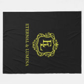 Eternal lumina フリースブランケット (正面(横))