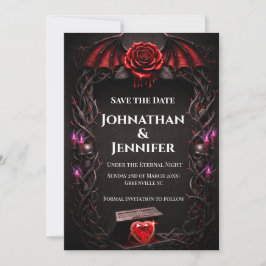 Eternal Night Gothic Vampire Wedding Dark Romance