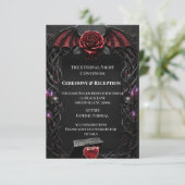 Eternal Night Gothic Vampire Wedding Dark Romance エンクロージャーカード (スタンド正面)