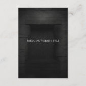 Eternal Night Gothic Vampire Wedding Dark Romance エンクロージャーカード (裏面)