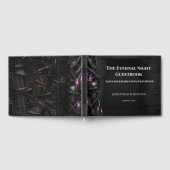 Eternal Night Gothic Vampire Wedding Dark Romance ゲストブック (全面)