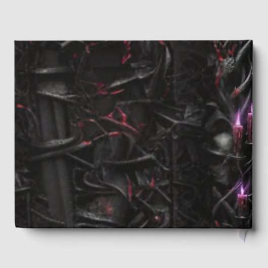 Eternal Night Gothic Vampire Wedding Dark Romance ゲストブック (裏面)