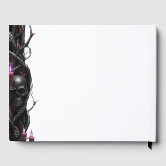 Eternal Night Gothic Vampire Wedding Dark Romance ゲストブック (裏面)