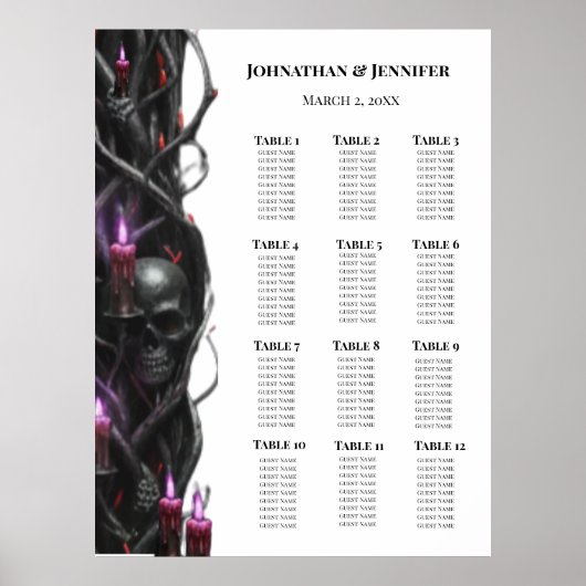 Eternal Night Gothic Vampire Wedding Dark Romance ポスター (正面)