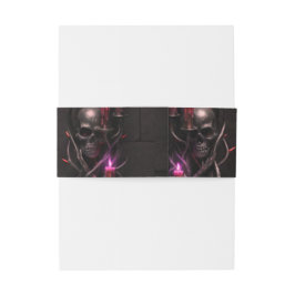 Eternal Night Gothic Vampire Wedding Dark Romance 招待状ベリーバンド