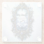 Eternal Reflection – The Swanheart Union. ガラスコースター (裏面)