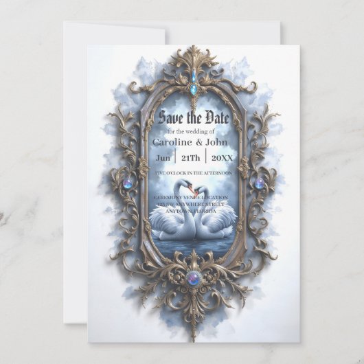 Eternal Reflection – The Swanheart Union.  セーブザデート (正面)