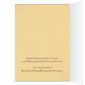 Eternal Rest Mass Offering Sympathy Card - Lilies (内側 (左))