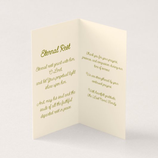 Eternal Rest Thank You Note (内部)