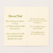 Eternal Rest Thank You Note (内部フラット)