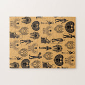 Eternal Sands: Egyptian Antique Elegance for Time ジグソーパズル (横)