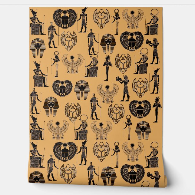 Eternal Sands: Egyptian Antique Elegance for Time 壁紙 (ほどく)