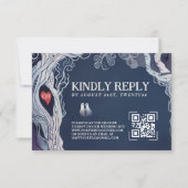 Eternal Soulmates QRコードRSVP 出欠カード (正面)