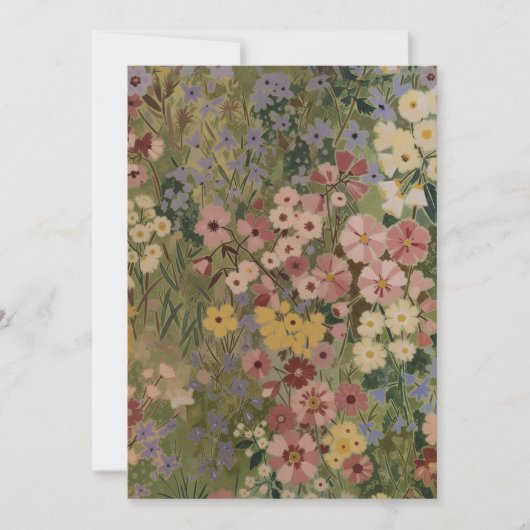 Eternal Spring Bloom 招待状 (正面)