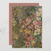 Eternal Spring Bloom 招待状 (正面/裏面)