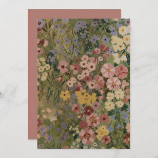 Eternal Spring Bloom 招待状