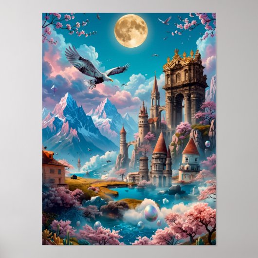 Eternal Springs of the Dream-Realm Castle ポスター (正面)