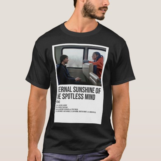 ETERNAL SUNSHINE OF THE SPOTLESS MIND train POSTER Tシャツ (正面)