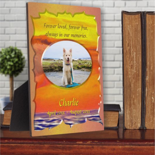 Eternal Tribute Pet Memorial 2443 フォトプラーク