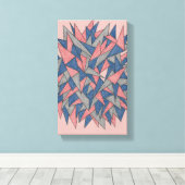 Eternal Weave Canvas キャンバスプリント (インサイチュ (ウッドフロア))