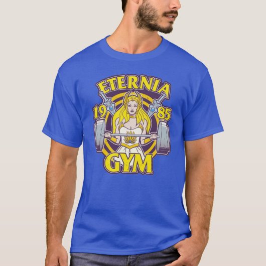 Eternia Gym 1985 She Ra Scoop retro Tシャツ (正面)