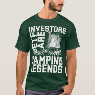 ETF投資家テントで伝説をキャンプ2 Tシャツ