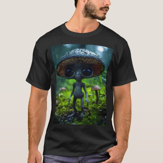Etherealの出会い：グレーエイリアンアイズティー» Tシャツ (正面)