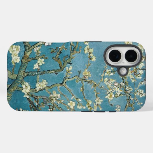 Etherealの花:ファンゴッホiPhoneケース Case-Mate iPhoneケース (裏面 (横))