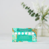 Etherealエレガンスターコイズゲードロゴ エンクロージャーカード (スタンド正面)