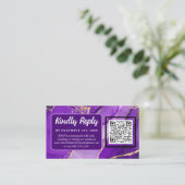 Etherealエレガンス：パープルゲードインスパイア結婚ズ エンクロージャーカード (スタンド正面)