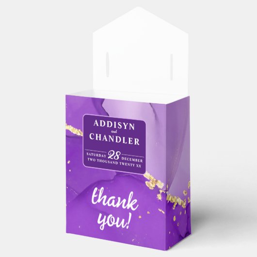 Etherealエレガンス：パープルゲードインスパイア結婚ズ フェイバーボックス (オープン)