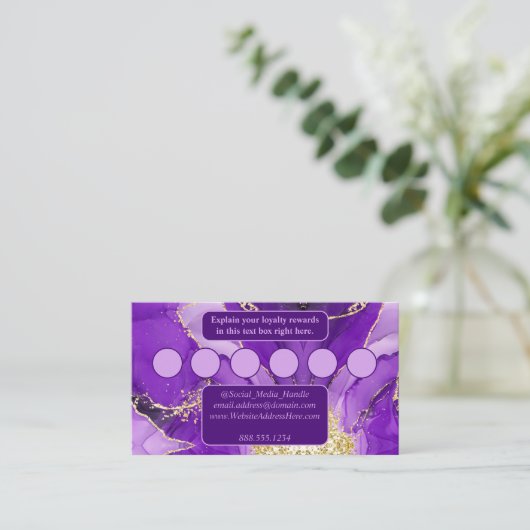 Etherealエレガンス:パープルゲードインスパイア- エンクロージャーカード (スタンド正面)