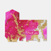 Etherealエレガンス：ホットピンクインスパイアグア結婚ス フェイバーボックス (折り畳みなし)