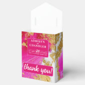 Etherealエレガンス:ホットピンクインスパイアグア結婚ス フェイバーボックス (オープン)