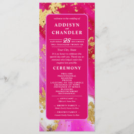 Etherealエレガンス：ホットピンクインスパイアグア結婚ス プログラム