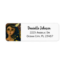 Etherealエンチャントアンゲリックガール抽象芸術アイアート