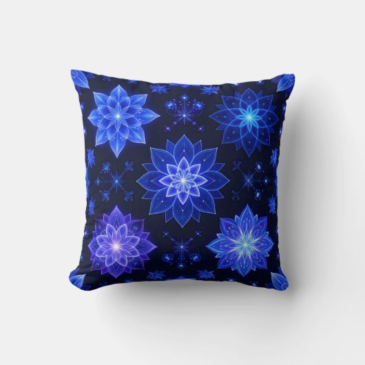 Etherealグローフローラ装飾用クッション クッション (正面)