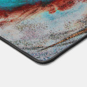 Etherealコズミックアイモノグラム鮮やか抽象芸術アート デスクマット (コーナー)