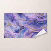 Etherealコットンキャンディマーブルウォーターカラーファンタジー バスタオルセット (ハンドタオル)