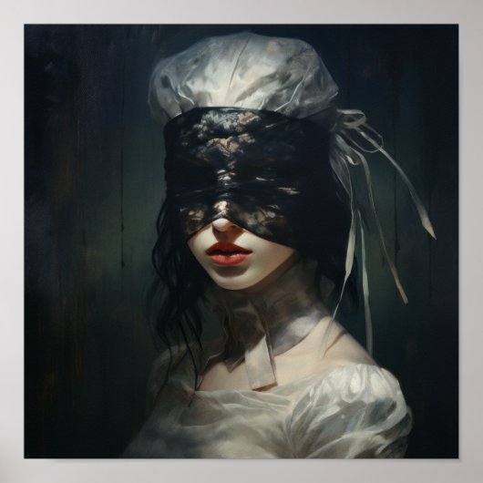 Etherealゴシックポートレート：果敢に美しいブリー ポスター (正面)