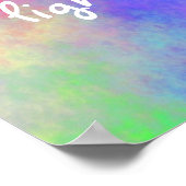 Etherealナマステ意味のポスター ポスター (角)