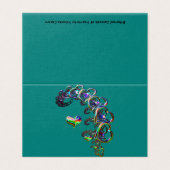 Etherealハートグリーティングカード (外部フラット)