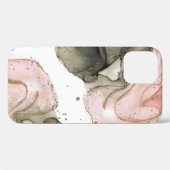 Etherealムーディピンクブラック金ゴールドインキーファンタジーグラム Case-Mate iPhoneケース (裏面 (横))