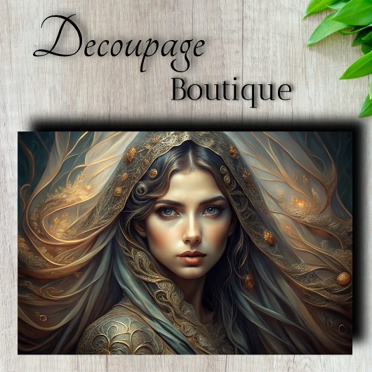 Ethereal乙女ポートレートデコページ 薄葉紙