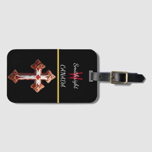 Ethereal十字飾り壁 ラゲッジタグ (正面横)