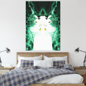 Ethereal双対性 – 非現実的な鏡反射 キャンバスプリント (インサイチュ (寝室))