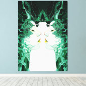 Ethereal双対性 – 非現実的な鏡反射 キャンバスプリント (インサイチュ (ウッドフロア))