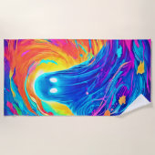 Ethereal幽霊の創造 ビーチタオル (正面)