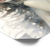 Ethereal抽象芸術水彩ラインアートポスター – Ins ポスター (角)